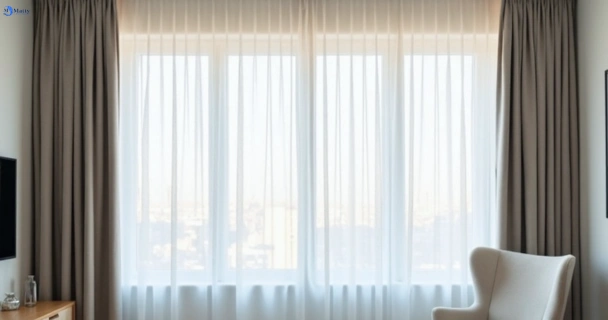 Freshly steam cleaned curtains in mount-pritchard-nsw QLD